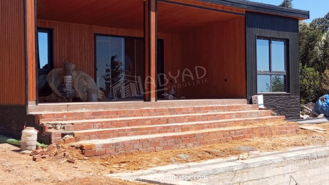 Construction chalet bois