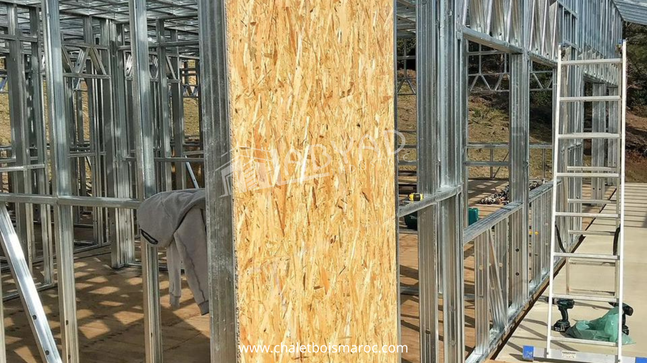 Structure intérieure métallique